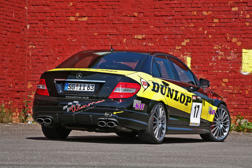 Wimmer c63 dunlop 2 at Mercedes C63 AMG Dunlop Performance by Wimmer RS