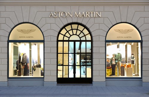 aston martin store 1 at Aston Martin Store In Munich