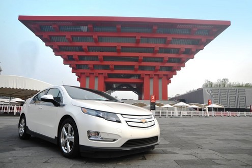 chevy volt china at Chevrolet Volt Arrives In China