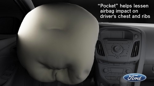 focus airbag 4 focus airbag 4 at 2012 Ford Focus Gets New Airbag System