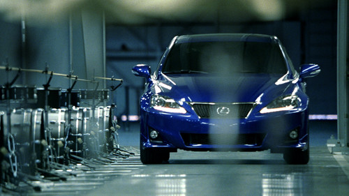 lexus music track at Video: Lexus IS Music Track Commercial