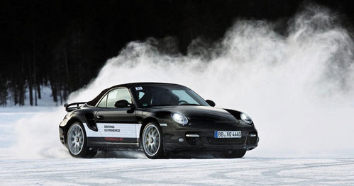 porsche winter 11 at Porsche Winter Driving Program