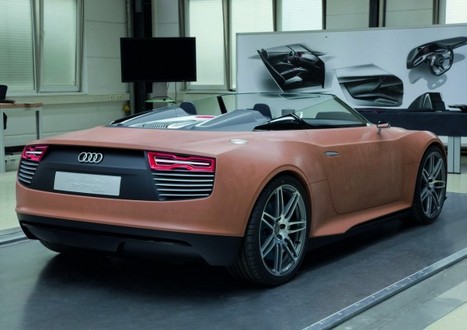 Audi e tron Spyder 3 at Audi e tron Spyder   The Story