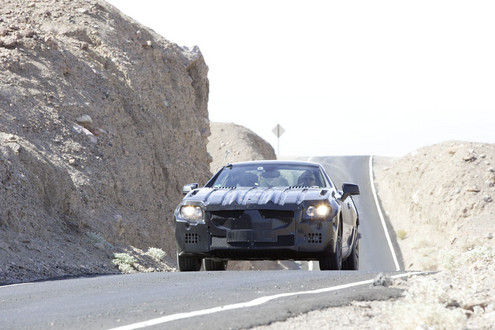 Mercedes slk spy 6 at 2012 Mercedes SLK Testing Pictures