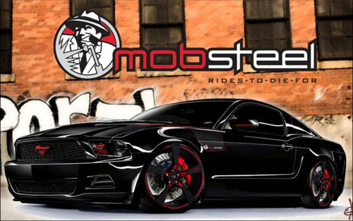 Mustang Mobsteel at Custom Ford Mustangs At 2010 SEMA Show