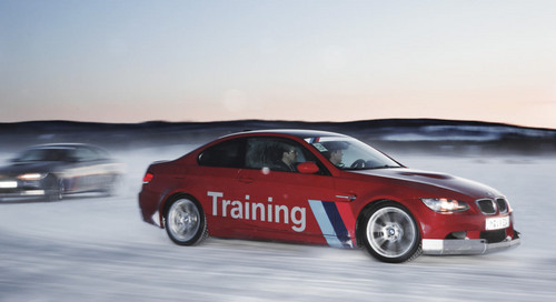bmw winter training 1 at BMW Winter Driving Courses Announced
