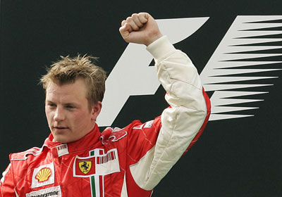 kimi raikkonen at Kimi Raikkonen Not Coming Back To F1 With Renault!