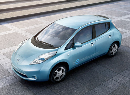 nissan leaf at Nissan LEAF Production Starts In Japan