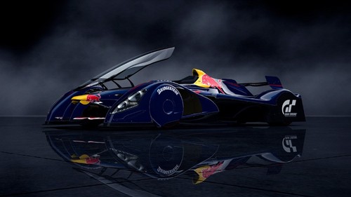 red bull x1 4 at Video: Gran Turismo 5 Red Bull X1 Prototype