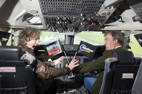 top gear live 1 at Top Gear Live Hits The Sky, Literally!