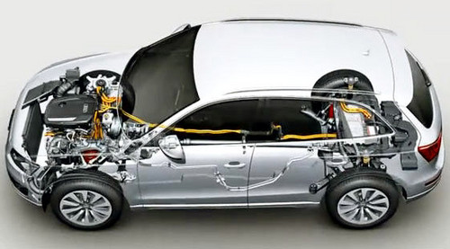Audi Q5 hybrid 4 at Audi Q5 Hybrid Details
