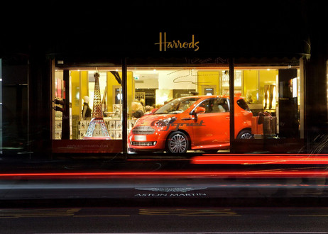 aston martin cygnet harrods 2 at Aston Martin Cygnet Debuts At Harrods