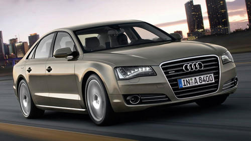 audi a8 at Audi A8 Hybrid Gets Four Cylinder Engine