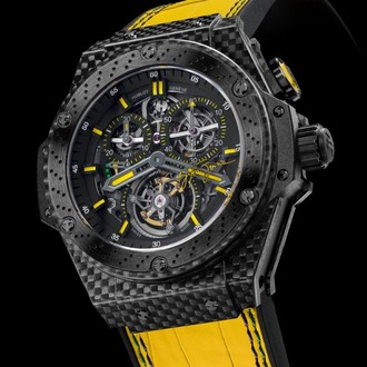 ayrton senna hubolt 1 at Hublot Ayrton Senna Tourbillon Watch