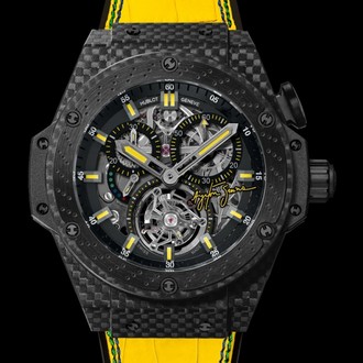 ayrton senna hubolt 2 at Hublot Ayrton Senna Tourbillon Watch