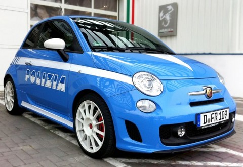 fiat 500 abarth polizia fiat 500 abarth polizia at Fiat 500 Abarth Polizia