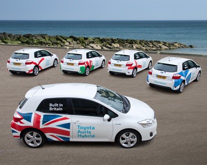 hybrids challenge at Toyota Hybrid Nations Challenge In UK