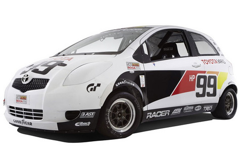 yaris clug racer yaris clug racer at Toyota At 2010 SEMA Show