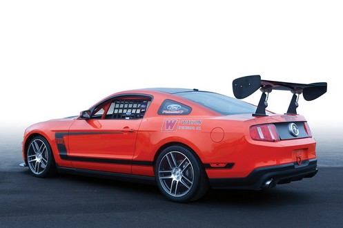 2012 Ford Mustang Boss 302S 2 at Official: Mustang BOSS 302S Race Car
