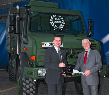 650th unimog at 650th Unimog U5000 For German Armed Forces 