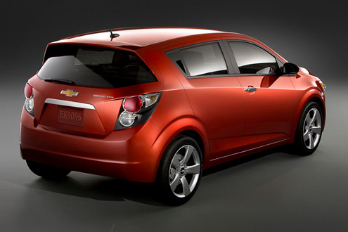 Chevrolet Sonic at Chevrolet Aveo To Be Called Sonic In North America