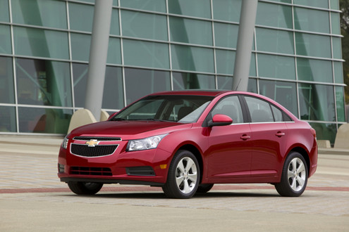 IIHS Chevy Cruze at 2011 Chevrolet Cruze Awarded TOP SAFETY PICK by IIHS 