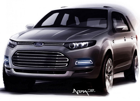 New Ford Territory at New Ford Territory Teased