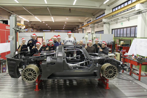 P45 Competizione 2 P45 Competizione 2 at Ferrari P4/5 Competizione Shaping Up Nicely