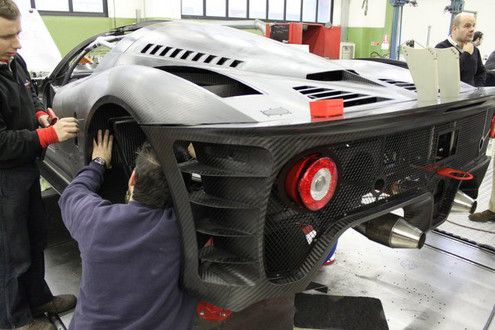 P45 Competizione 3 P45 Competizione 3 at Ferrari P4/5 Competizione Shaping Up Nicely
