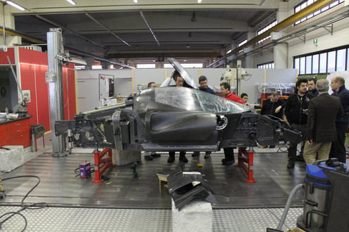 P45 Competizione 5 P45 Competizione 5 at Ferrari P4/5 Competizione Shaping Up Nicely