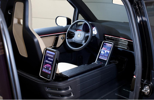 Volkswagen Taxi Concept 4 at Volkswagen Taxi Concept In London