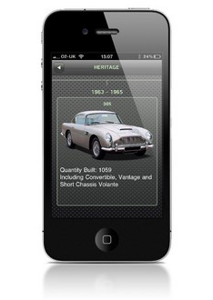 aston app 2 at New Aston Martin iPhone App