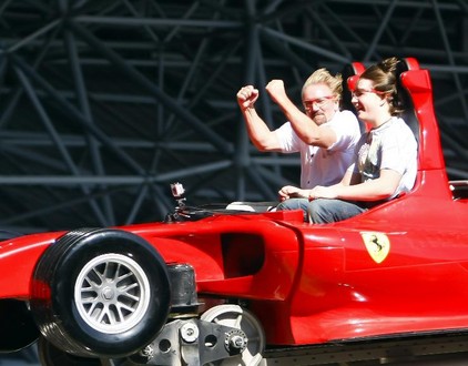 brave teenager ferrari world 1 at Brave Teenager Wins Trip To Ferrari World Abu Dhabi
