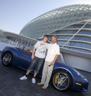 brave teenager ferrari world 2 at Brave Teenager Wins Trip To Ferrari World Abu Dhabi