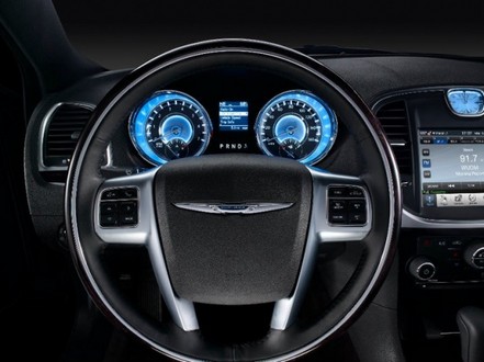 chrysler 300 interior 2 at 2011 Chrysler 300 Interior Revealed