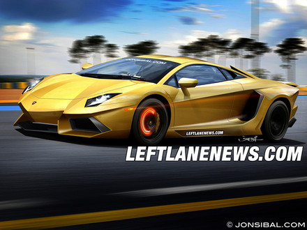 lambo aventador rendering 1 at Lamborghini Aventador LP700 4 Rendered by Jon Sibal