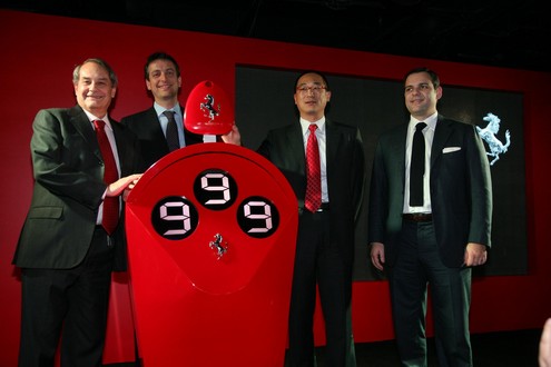 Ferrari Oriental Pearl Tower 2 at Ferrari Celebrates 999th Chinese Client