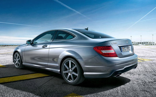 c clas coupe 2 at Mercedes C Class Coupe First Pictures