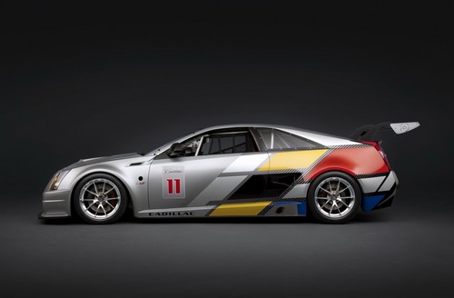 cts race 3 at Cadillac CTS Coupe Race Car Official Pictures