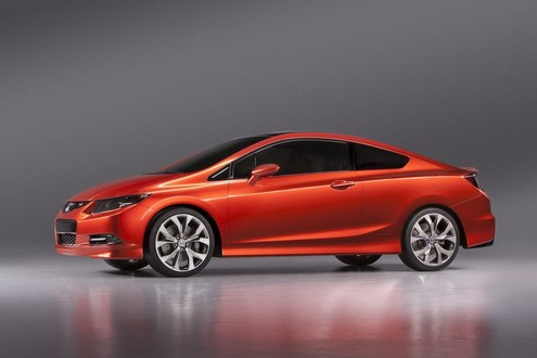 honda civic concept 1 at 2012 Honda Civic Concepts Revealed In Detroit