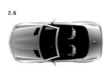 mercedes slk patents 10 at 2012 Mercedes SLK Revealed In Leaked Patents