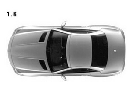 mercedes slk patents 4 at 2012 Mercedes SLK Revealed In Leaked Patents