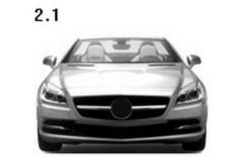 mercedes slk patents 5 at 2012 Mercedes SLK Revealed In Leaked Patents