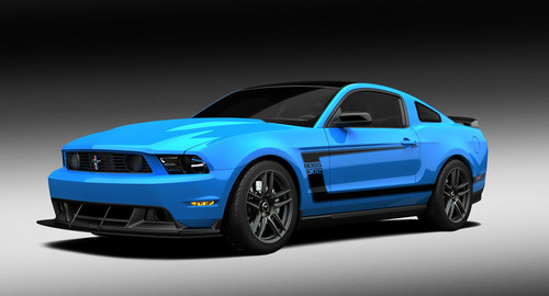 mustang boss grabber blue at Grabber Blue Mustang Boss 302 Up For Auction