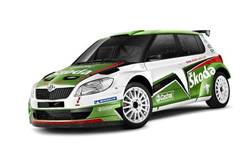 skoda super2000 1 at Skoda Gets New Livery For Monte Carlo Rally