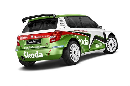 skoda super2000 2 at Skoda Gets New Livery For Monte Carlo Rally