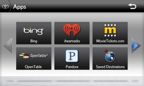 toyota entune 1 at Toyota Entune Multimedia System