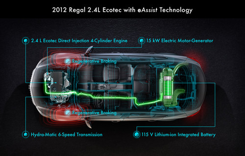 2012 Buick Regal eAssist 3 at 2012 Buick Regal eAssist