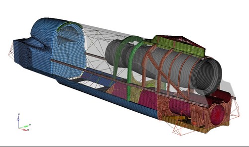BLOODHOUND SSC 2 at BLOODHOUND SSC Construction Begins