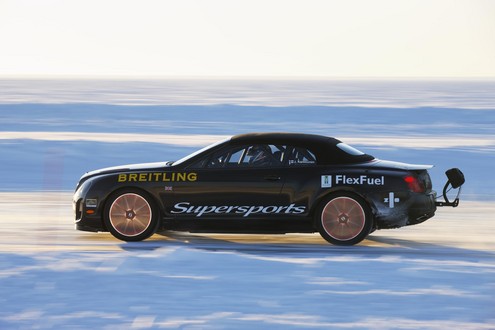 BentleyIceRecord 1 at Bentley Breaks World Speed Record On Ice
